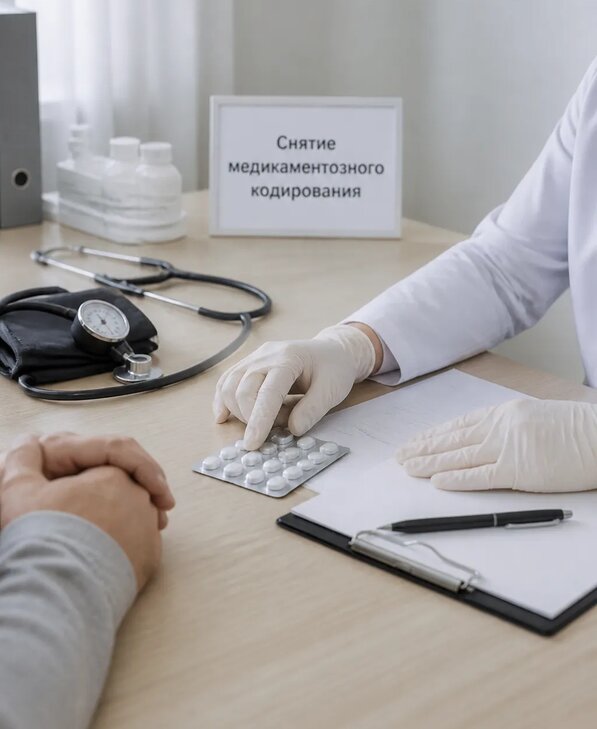 Снятие медикаментозного кодирования в Соли-Илецке от 5209 р. | Медзона