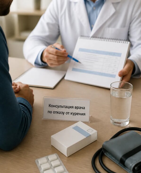 Консультация врача по отказу от курения для взрослых в Соли-Илецке